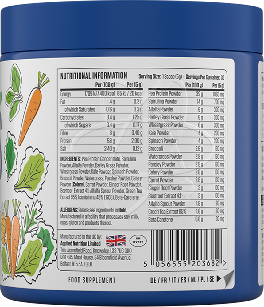 Applied Nutrition Critical Greens Unflavoured (150 g)