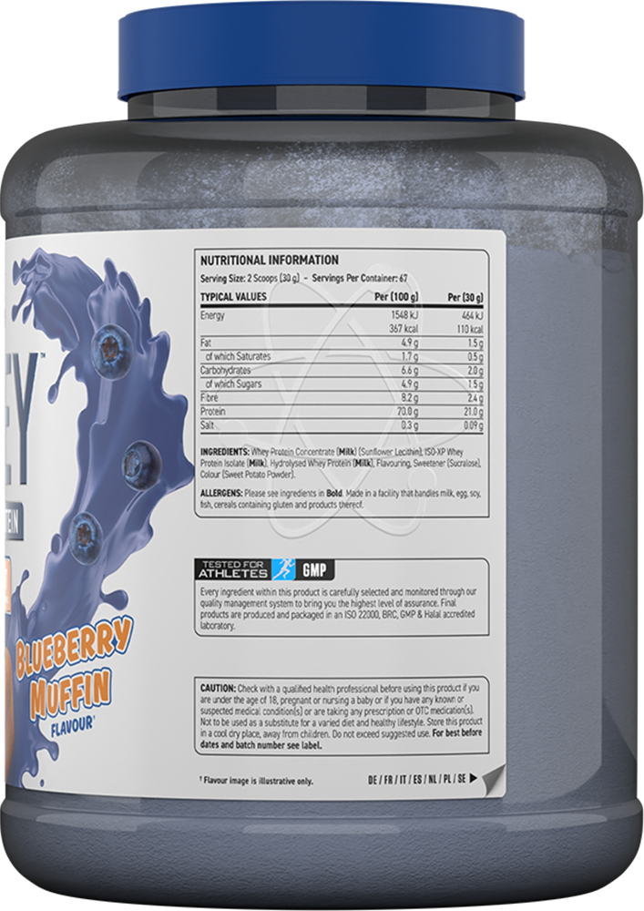 Applied Nutrition Critical Whey Protein Blueberry Muffin (2000 g)