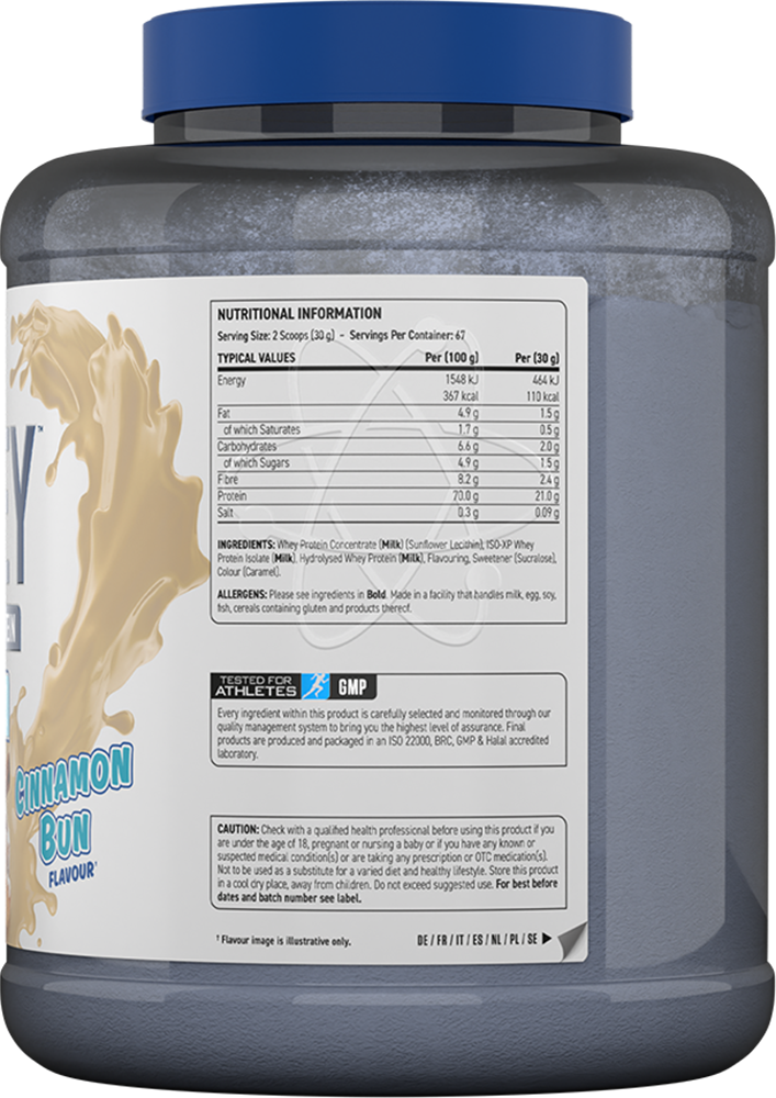 Applied Nutrition Critical Whey Protein Cinnamon Bun (2000 g)