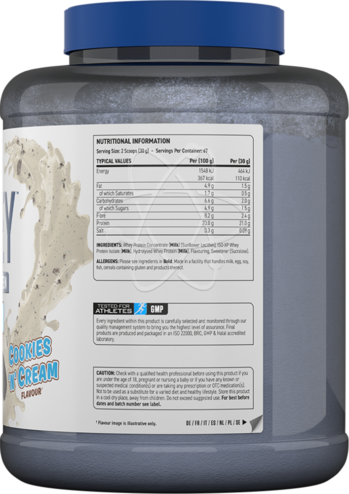 Applied Nutrition Critical Whey Protein Cookies & Cream (2000 g)