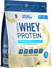 Applied Nutrition Critical Whey Protein Vanilla Ice Cream (450 g)