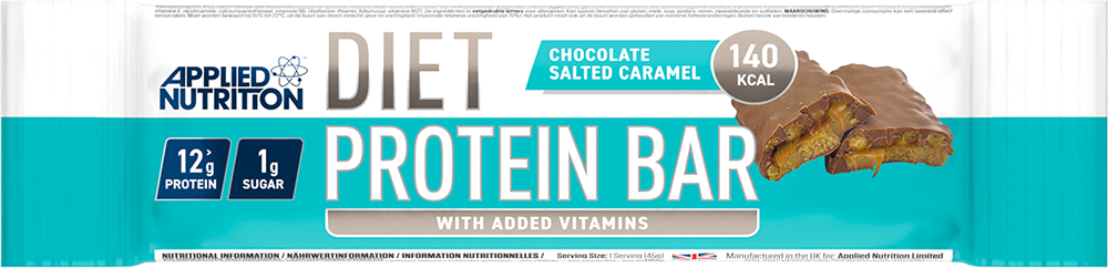 Applied Nutrition Diet Protein Bar Chocolate Salted Caramel (12 x 45 g)