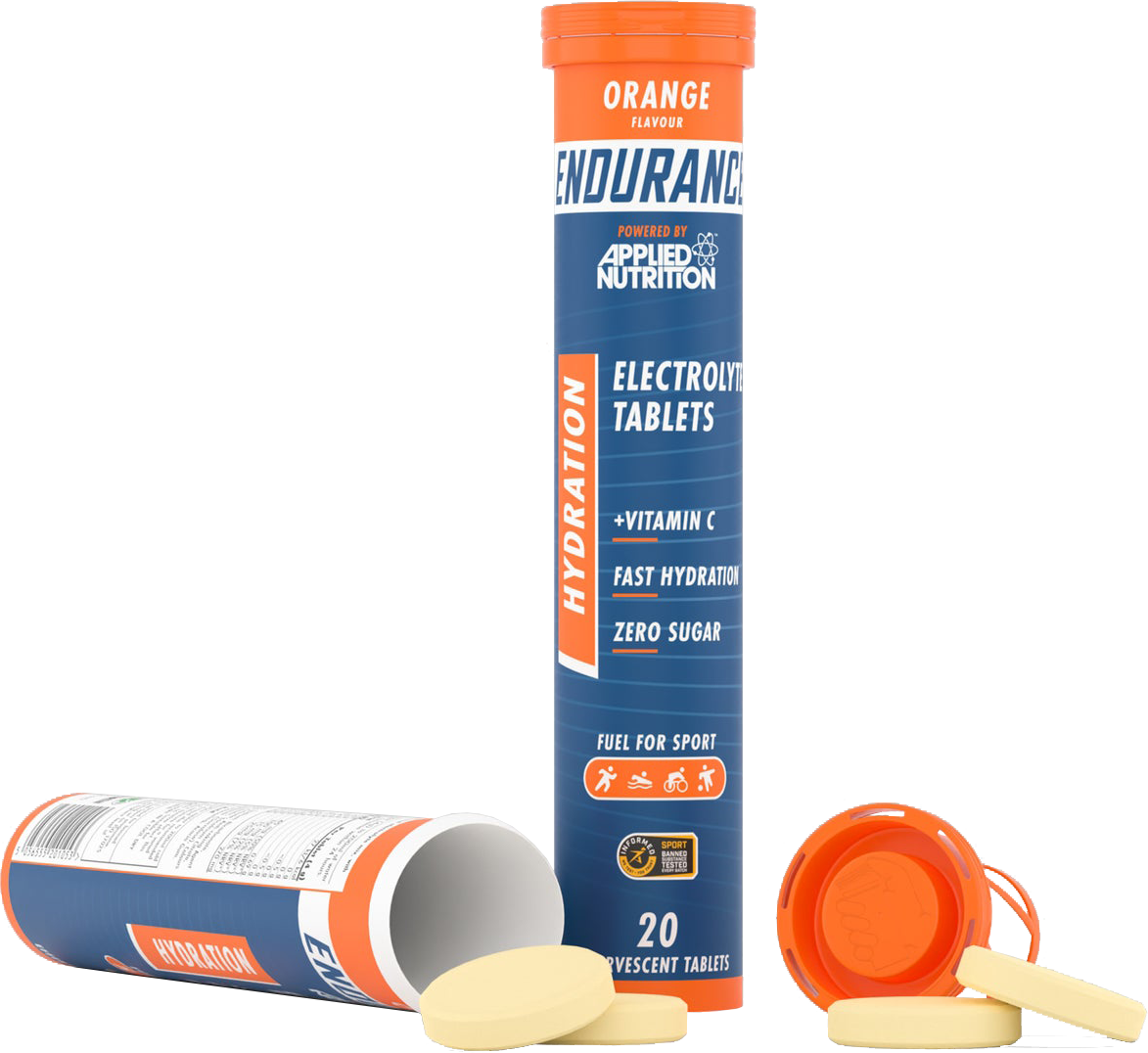 Applied Nutrition Endurance Hydration Electrolyte tabs Orange (6 x 20 tabs)