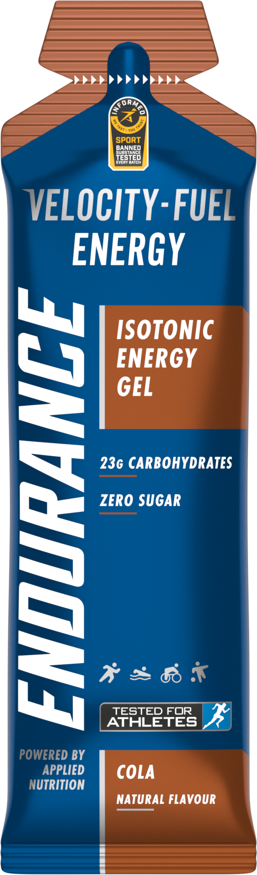 Applied Nutrition Endurance Isotonic Energy Gel Cola (20 x 60 ml)