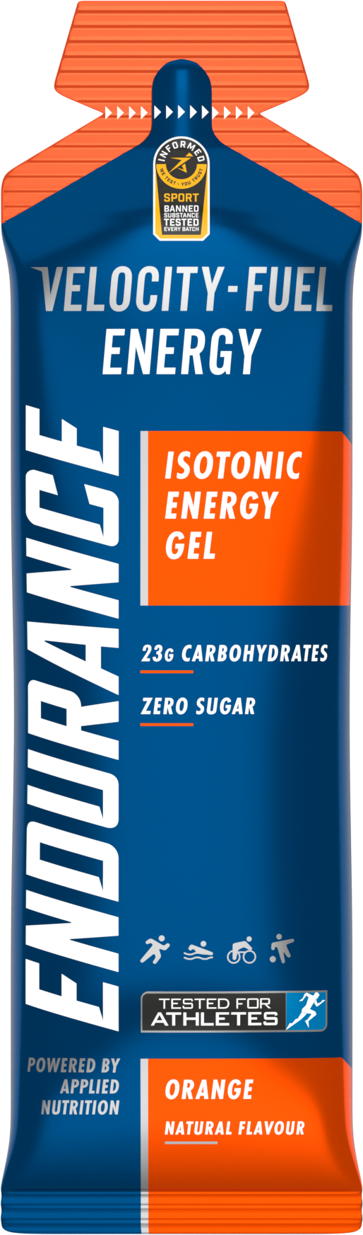Applied Nutrition Endurance Isotonic Energy Gel Orange (20 x 60 ml)