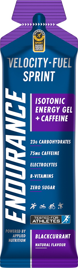Applied Nutrition Endurance Isotonic Energy Gel Sprint Blackcurrant (20 x 60 ml)
