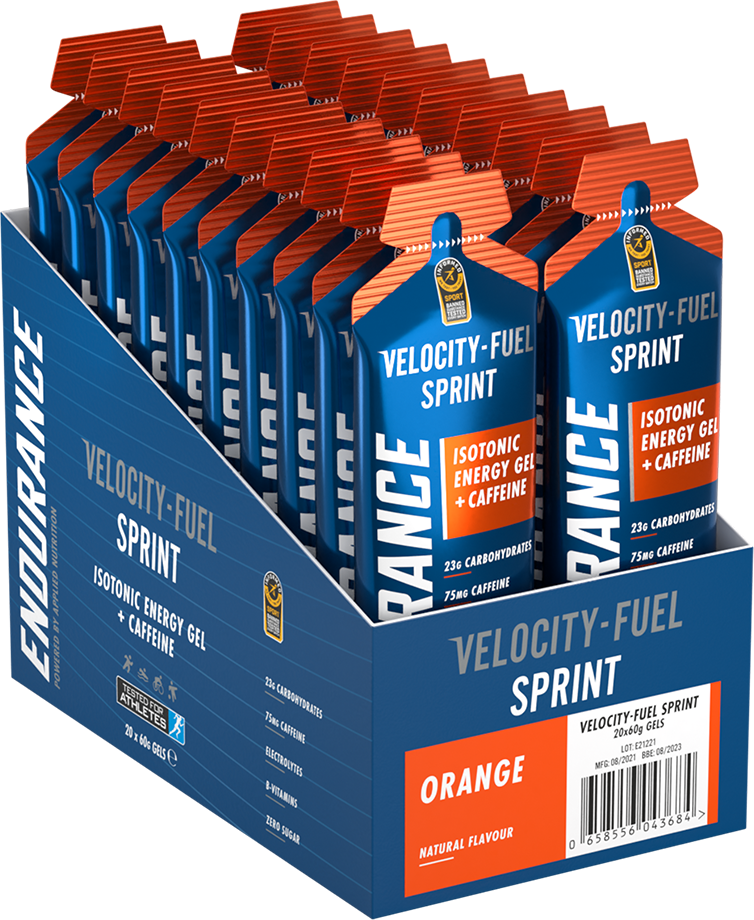 Applied Nutrition Endurance Isotonic Energy Gel Sprint Orange (20 x 60 ml)