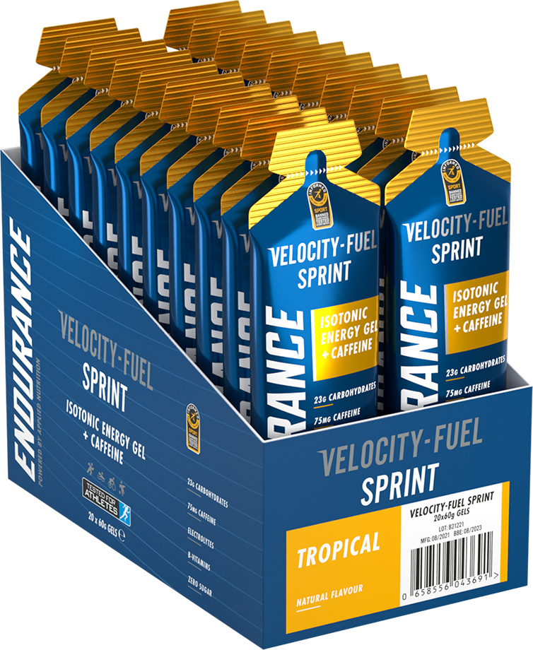 Applied Nutrition Endurance Isotonic Energy Gel Sprint Tropical (20 x 60 ml)