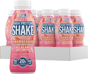 Applied Nutrition High Protein Shake Strawberries & Cream (8 x 330 ml)
