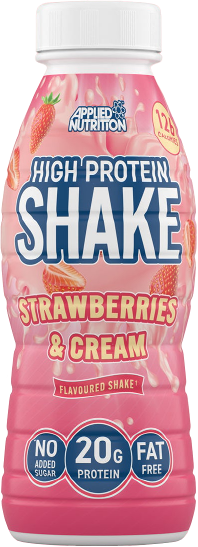 Applied Nutrition High Protein Shake Strawberries & Cream (8 x 330 ml)
