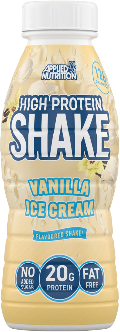 Applied Nutrition High Protein Shake Vanilla Ice Cream (8 x 330 ml)
