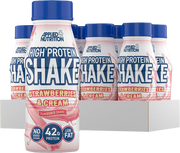 Applied Nutrition High Protein Shake Strawberries & Cream (8 x 500 ml)
