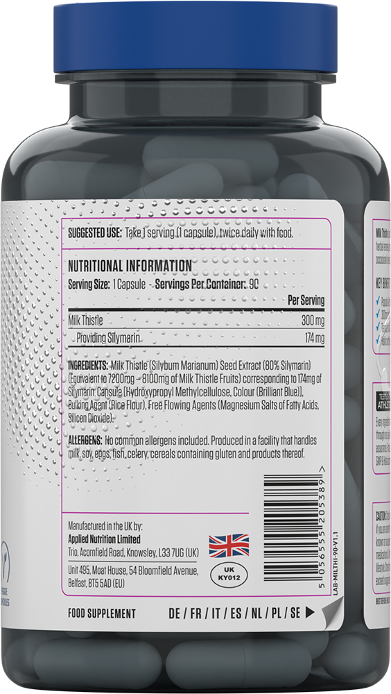 Koop Applied Nutrition Milk Thistle (90 tabs) | Supspace – Supspace NL