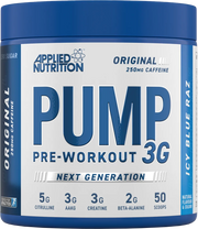 Applied Nutrition Pump 3G Pre-workout Icy Blue Raz (375 g)