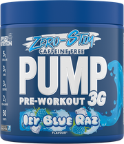 Applied Nutrition Pump 3G Zero Stim Icy Blue Raz (375 g)