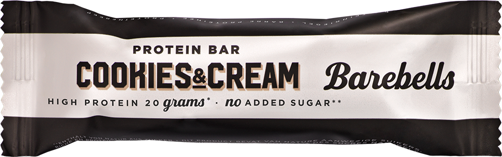 Barebells Protein Bar Cookies & Cream (12 x 55 g)