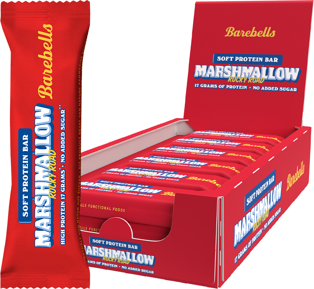 Barebells Soft Protein Bar Marshmallow Rocky Road (12 x 55 g)