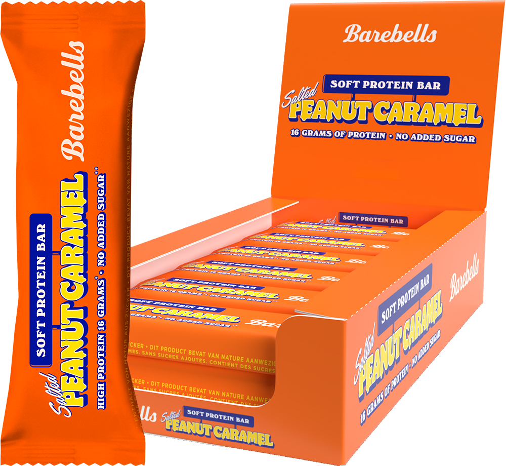 Barebells Soft Protein Bar Salted Peanut Caramel (12 x 55 g)