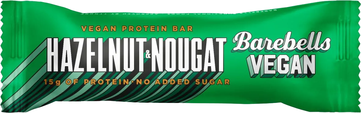 Barebells Vegan Protein Bar Hazelnut & Nougat (12 x 55 g)