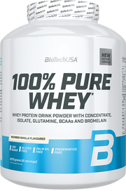 BiotechUSA 100% Pure Whey Bourbon Vanilla (2270 g)