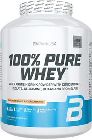 BiotechUSA 100% Pure Whey Chocolate Peanut Butter (2270 g)