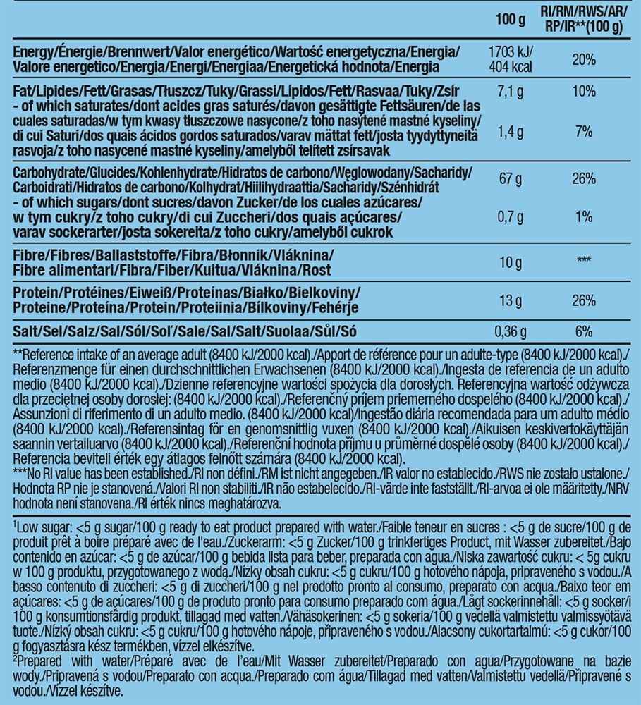 BiotechUSA Instant Oats Non-Flavored (1000 g)
