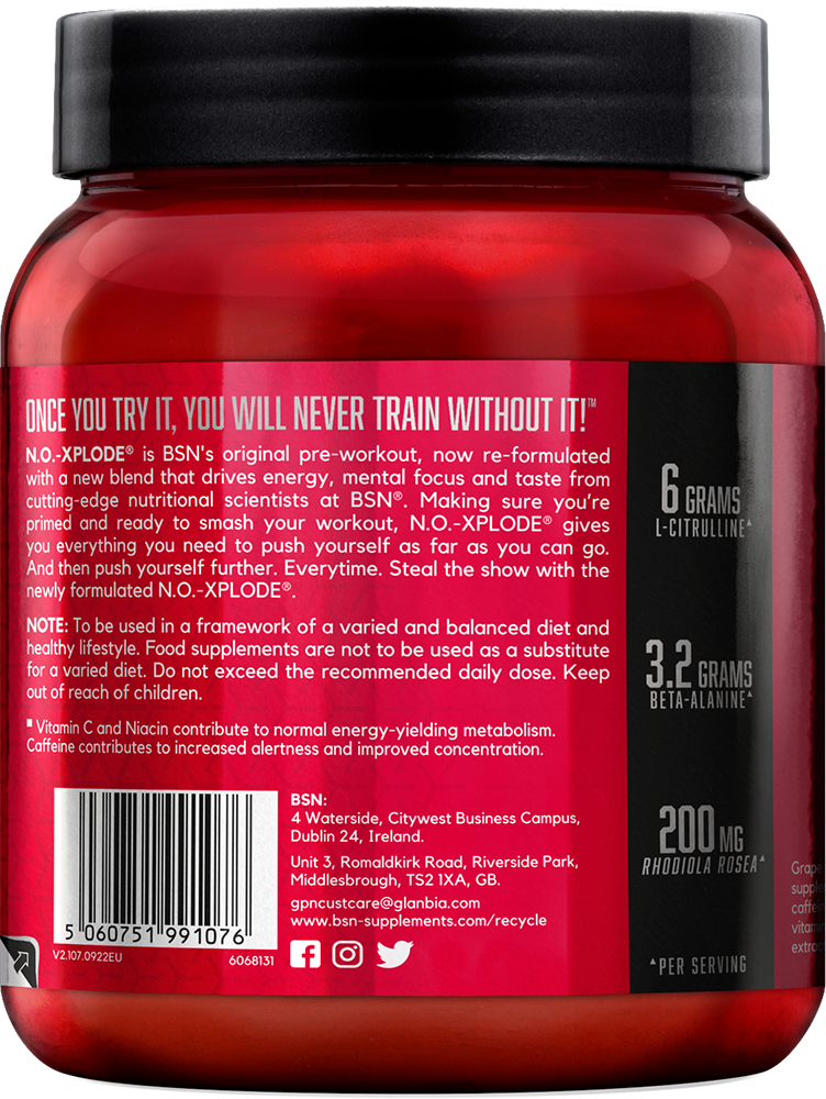 BSN N.O.-Xplode Purple Power (390 g)