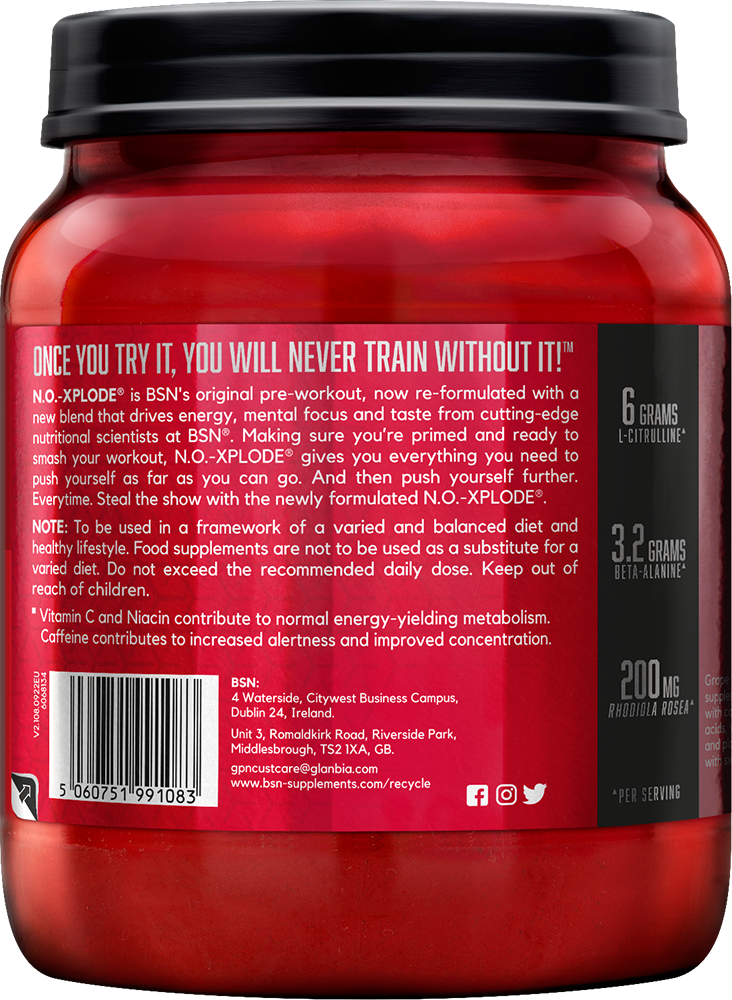 BSN N.O.-Xplode Purple Power (650 g)