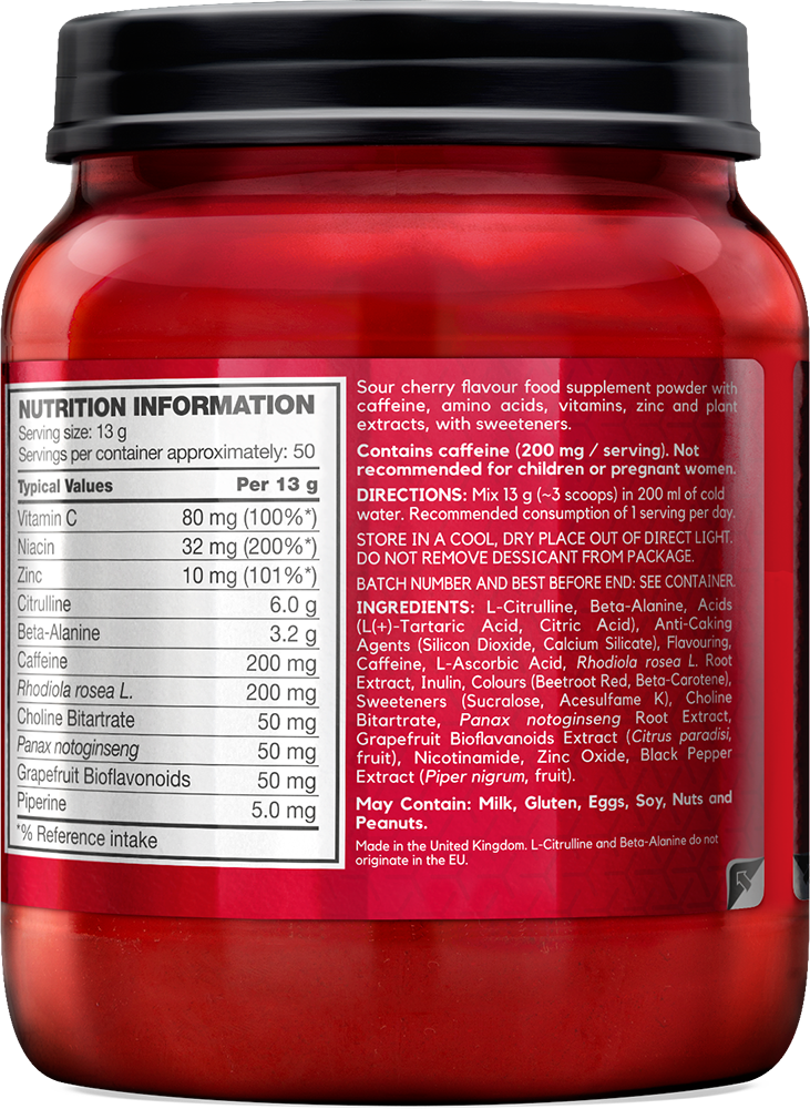 BSN N.O.-Xplode Red Rush (650 g)