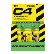 C4 Energy Shot Sour Batch Bros (12 x 60 ml)