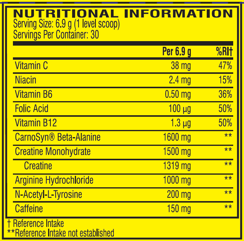 C4 Original Pre-workout Frozen Bombsicle (30 servings)