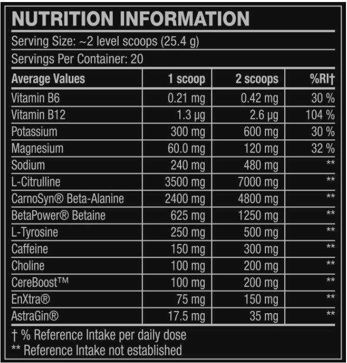 C4 Ultimate Pre-workout Cosmic Rainbow (308 g)