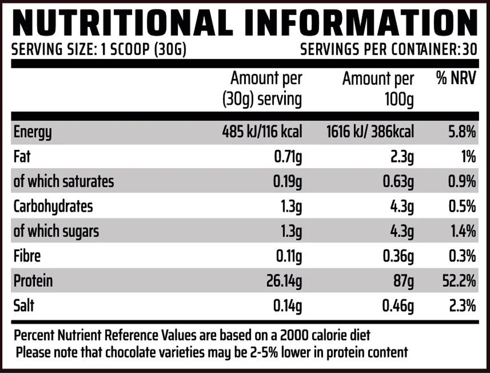 Chemical Warfare Iso Strike Banoffee Pie (900 g)