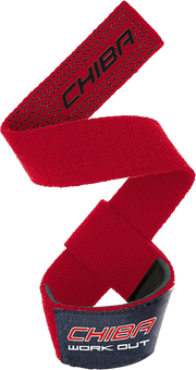 Chiba Lifting Straps - Rood