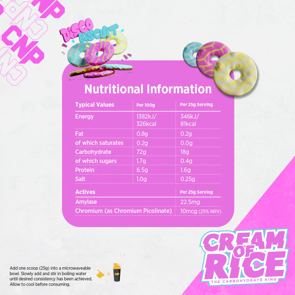 CNP Cream Of Rice Disco Biscuit (2000 g)