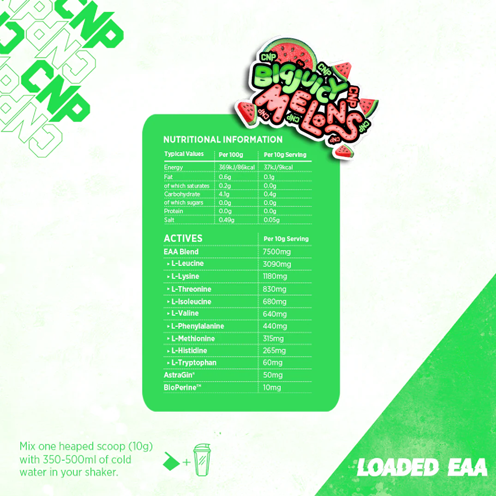 CNP Loaded EAA Big Juicy Melons (300 g)