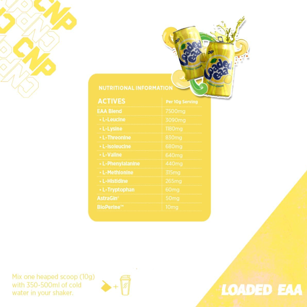 CNP Loaded EAA Fantasy Series Lemon (300 g)