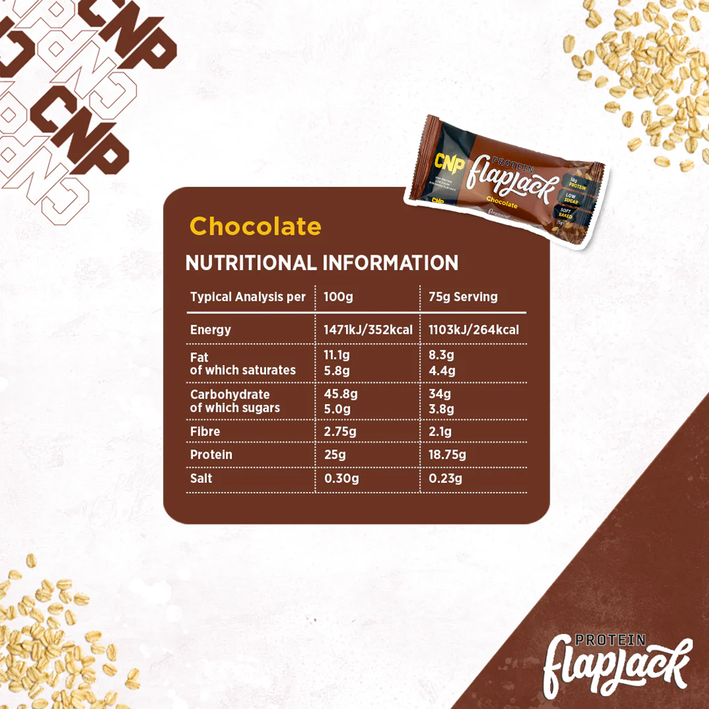 CNP Protein Flapjack Chocolate (12 x 75 g)