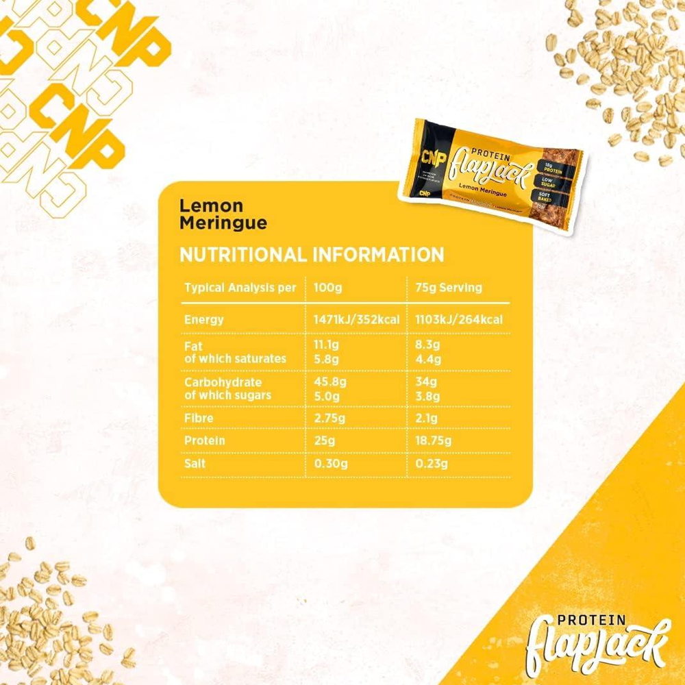 CNP Protein Flapjack Lemon Meringue (12 x 75 g)
