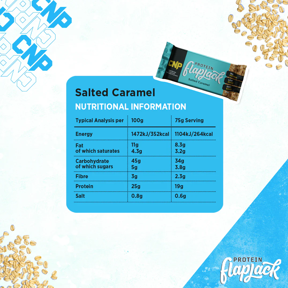 CNP Protein Flapjack Salted Caramel (12 x 75 g)