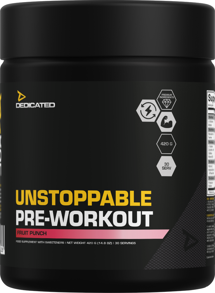 Dedicated Nutrition Unstoppable Pre-workout