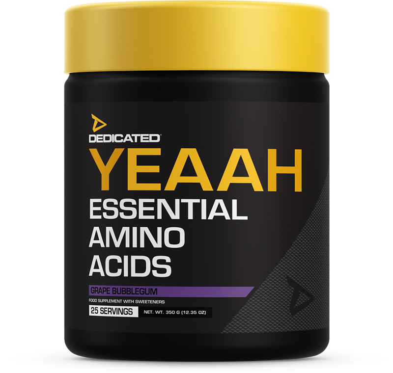 Dedicated Nutrition YEAAH Essential Amino Acids Grape Bubblegum (350 g)