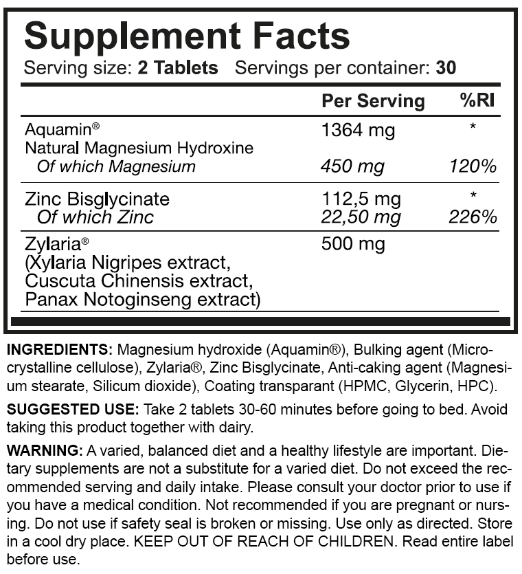 Dedicated Nutrition ZM-z (60 tabs)