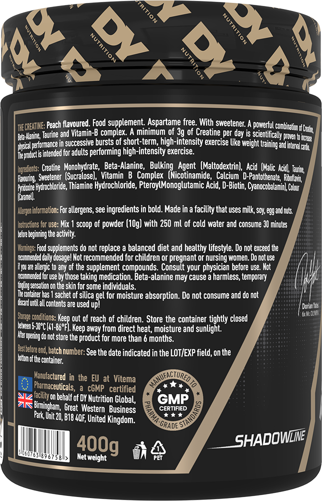 DY Nutrition The Creatine Peach (400 g)