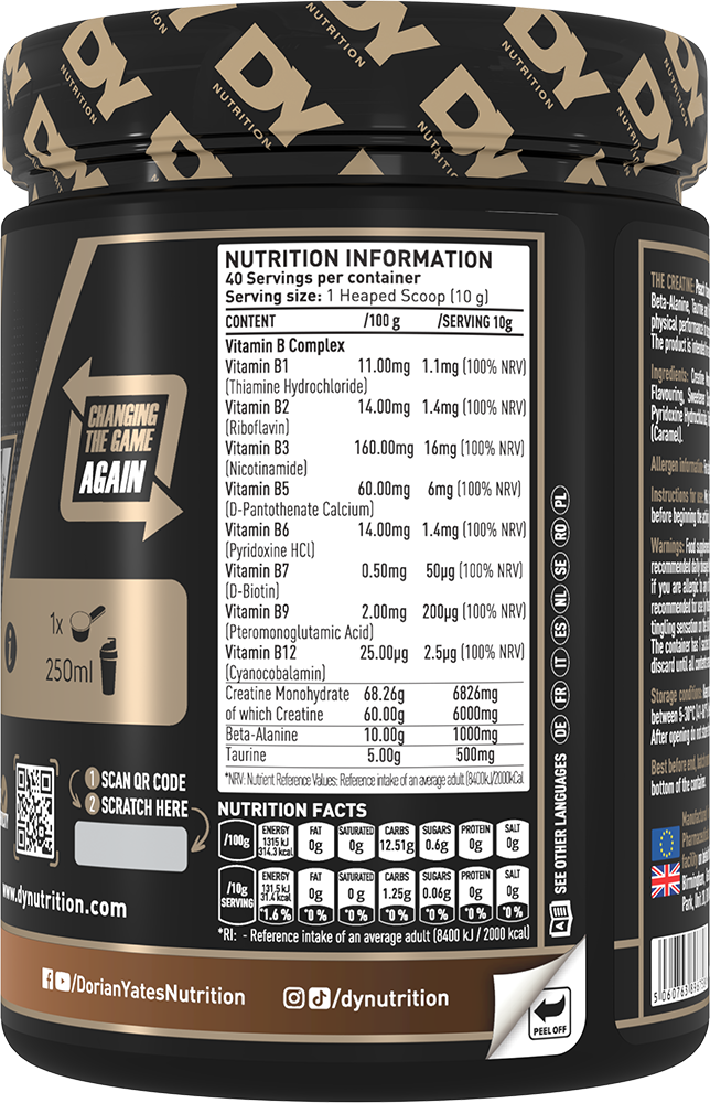 DY Nutrition The Creatine Peach (400 g)
