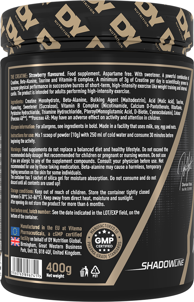 DY Nutrition The Creatine Strawberry (400 g)