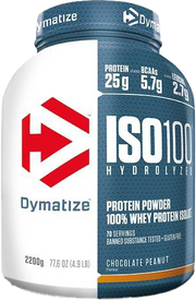 Dymatize ISO 100 Hydrolyzed Chocolate Peanut (2200 g)