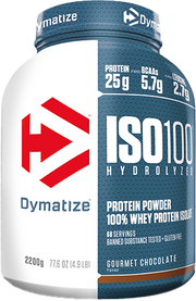 Dymatize ISO 100 Hydrolyzed Gourmet Chocolate (2200 g)