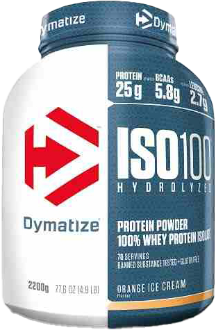 Dymatize ISO 100 Hydrolyzed Orange (2200 g)