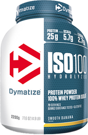 Dymatize ISO 100 Hydrolyzed Smooth Banana (2200 g)